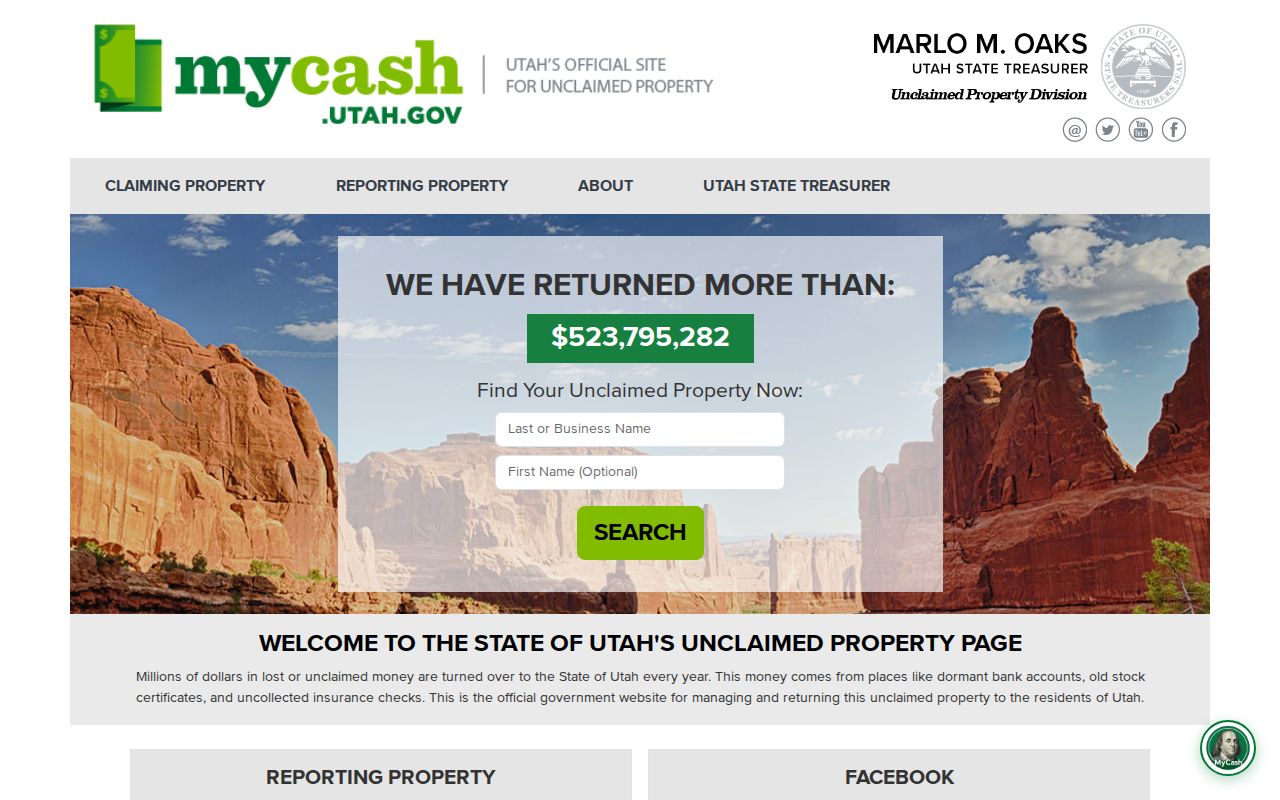 Clinton people directories Utah unclaimed property name search